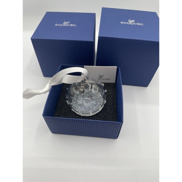 Swarovski Crystal Small Christmas Ball 2015 Ornament 5135841